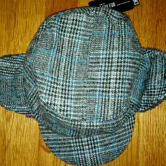 D&Y Men's Wool Trapper Hat with flaps (NEW) - Picture 3 of 3